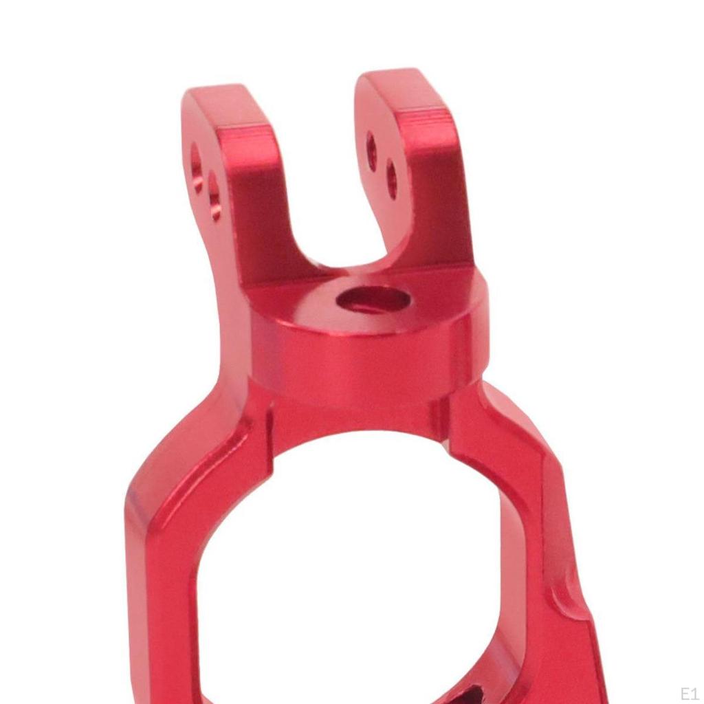 2 Pieces RC Car C Hub Carriers Caster Blocks Accessories Metal Spare Vehicle Parts for 1:7 Scale