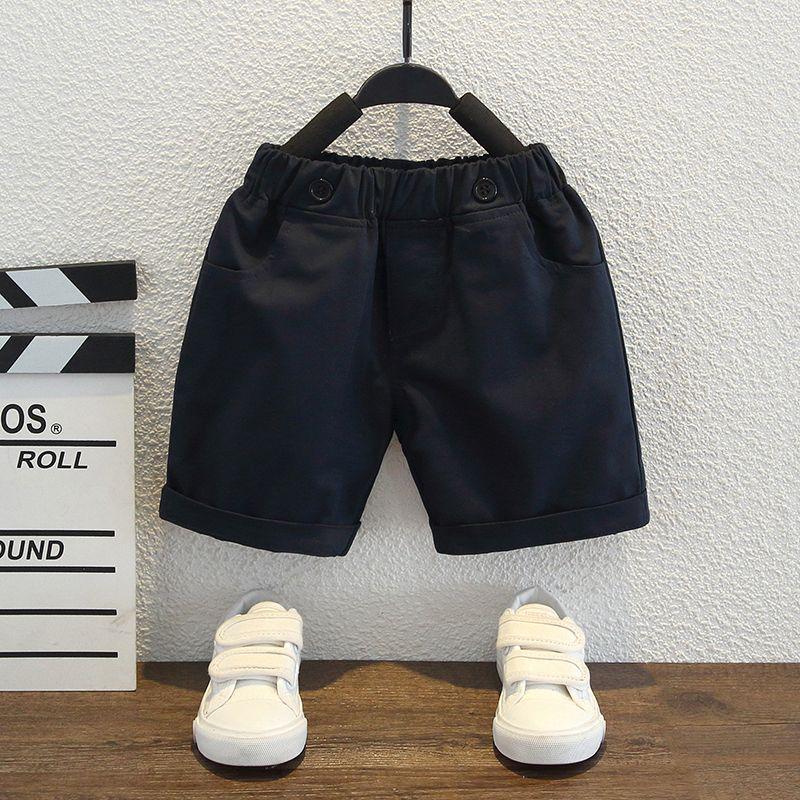 Baby Boy Short-Sleeve Shirt & Suspender Shorts Set - Toddler Summer Gentleman Outfit for 1-Year-Old Birthday