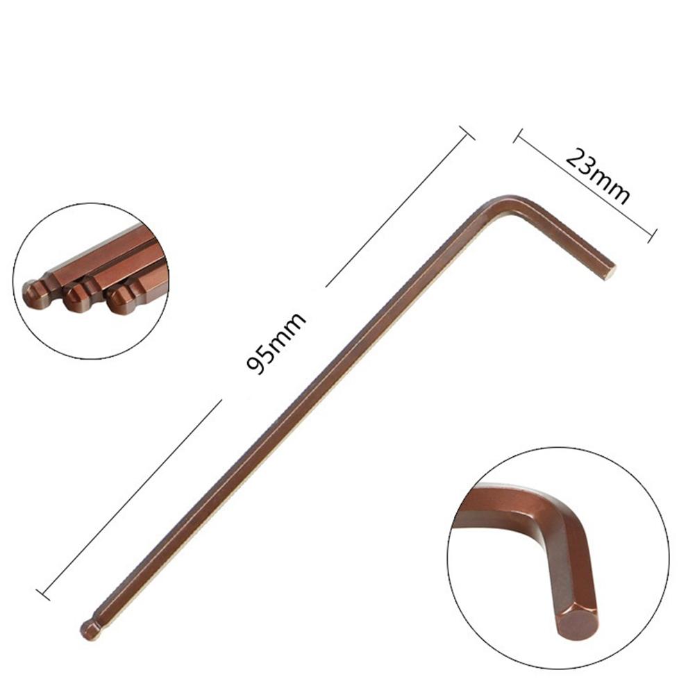Hex Key Wrench Head Screwdriver L Shaped Tilted Wrench