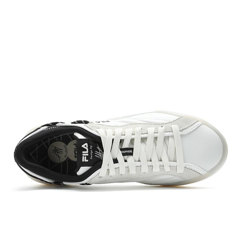 FILA ARTMOSPHERE Abrasion Resistant Low top Skateboard Shoes Men's White F12M421207FBS