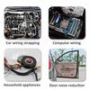 1pc 15m/590.55in Wire Harness Automotive Cloth Tape Adhesive High Noise  Proof Fabric Electrical Tape for Wrapping Wiring