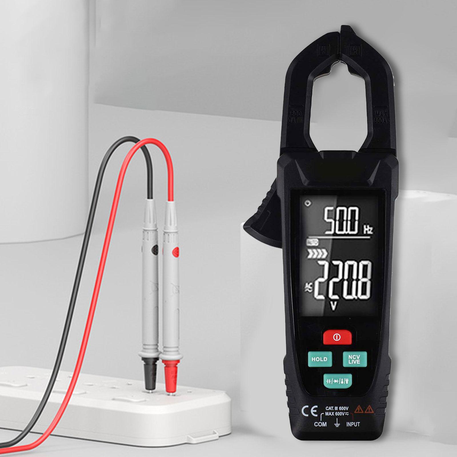 

Digital Multi Function Clamp Meter FY382 for Measuring AC Current from 100mA to 600A with Enhanced Safety Features CHINA