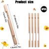 4Pcs Beehives Entrance Reducer Wood Hive Inlet Protector Beehives Wood Entrance