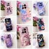 Clear For Redmi Note 14 Pro Plus Cover For Redmi Note 14 Pro+ Case Cute Fashion Butterfly Funny Painted Casing 24094RAD4G