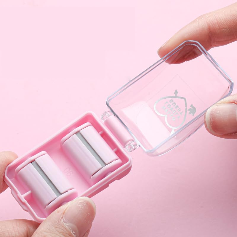 Plus Nao Eraser Debris Cleaner, Desktop Cleaner, Manual, Mini, Eraser Dust Catcher, Compact, Palm-Sized, Stylish & Cute - Sky Blue