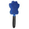 Elastic Teeth Silicone Bath Massager Soft Silicone Bristle Dog Grooming Comb  Pet Skin Massage