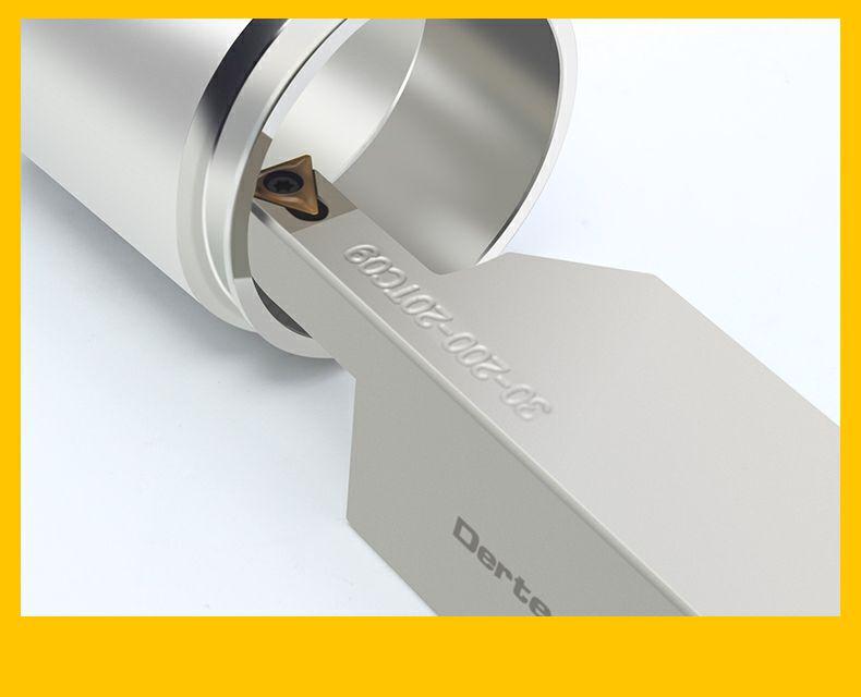 Vibrationsdämpfender CNC-Stirnnut-Werkzeughalter mit großer Schnitttiefe und rundem Bogen-Design