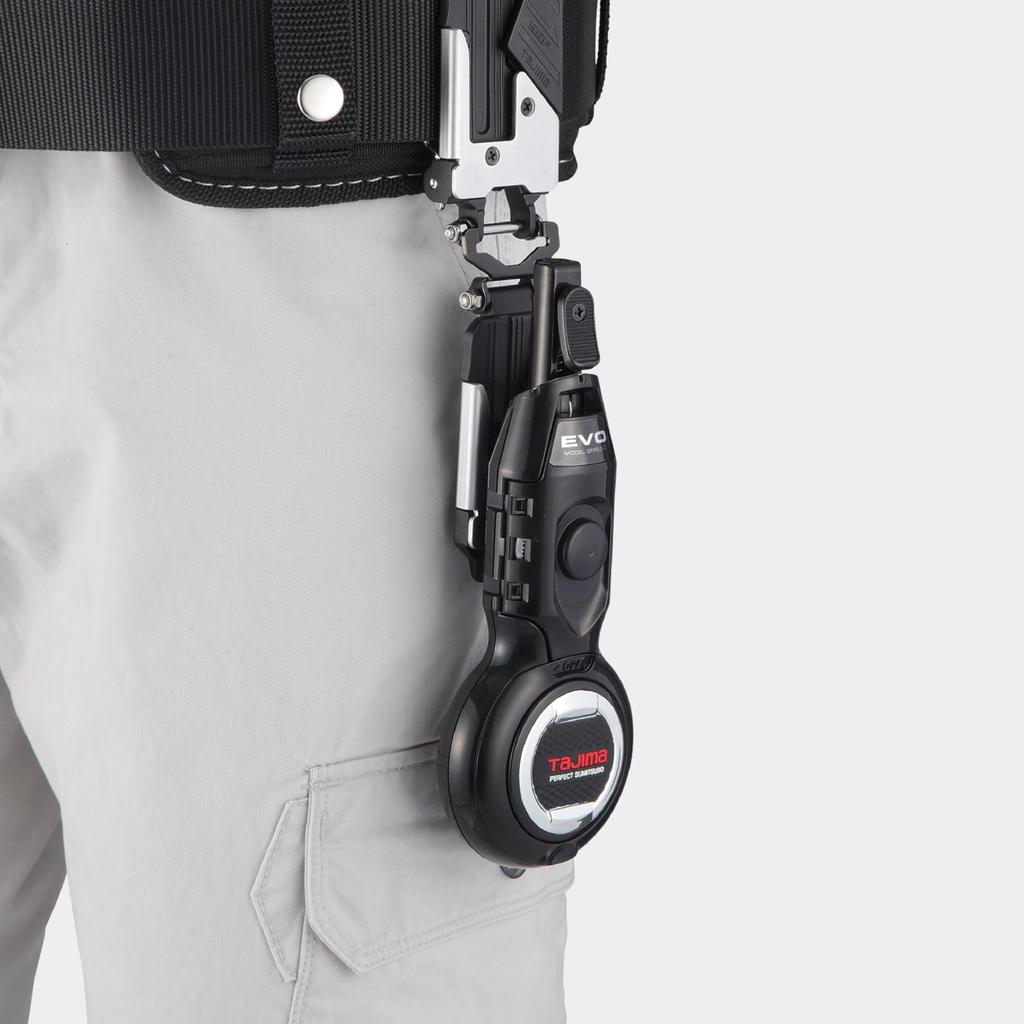 Tajima Système de Sécurité Pot à Encre Sécurisé EVOM Livré avec un crochet Sécurisé rond pour l'attacher à votre Fil 20m Automatique Comprend un étui Karko coupé en diagonale qui