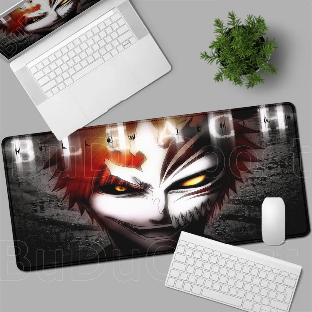 New Hot Cool Anime Bleach Mouse Pad XXL Large Mousepad Manga Laptop Office Rubber Soft Table Pc Gaming HD Printing Non-Slip Mat
