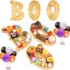 1-3pcs Halloween Party Charcuterie Board Wooden Cheese Board Charcuterie Platter Halloween Decorative Platter For Snack Food