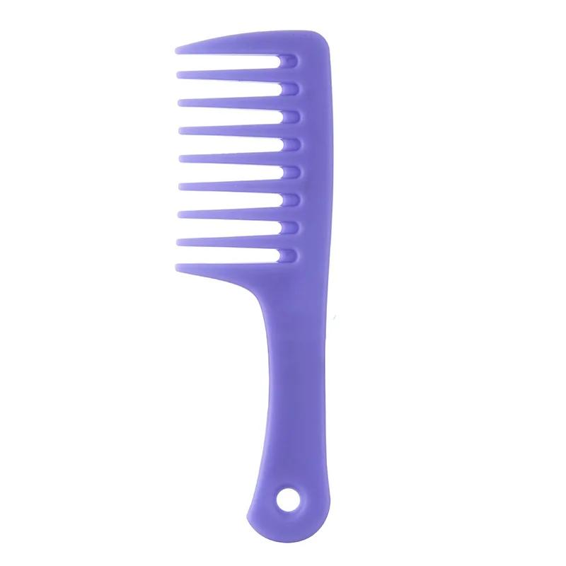 Small Large-tooth Curly Hair Comb Adult Female Smooth Hair Comb Wide-tooth No Knot Thickened Hairdressing Comb Styling Tool