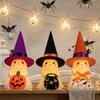 Halloween Glow Ghost Decorations, Outdoor Standing Ghost, Front Porch Yard Resin Crafts,