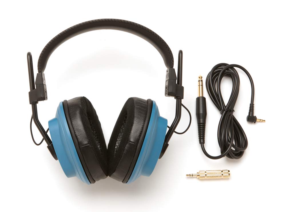 Dekoni Audio Blue Audiophile HiFi Planar Magnetic Headphones Fostex/Dekoni