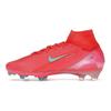 Nike Zoom Mercurial Superfly 10 Elite FG Mad Energy Pack Unisex Sneakers Red Ember-Glow Aurora-Green FQ1454-800
