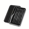 Stainless Steel Ear Pick Set 8PCS Ear Cleaner Kit Spiral Spring Earwax Remover Tweezers Ear Cleaning Tool