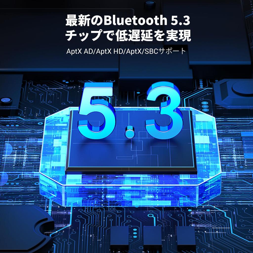 UGREEN USB Audio Bluetooth Adapter for Compatible with Windows and APTX Includes Mini Low Plug and Play Certification Transmitter, 5.3