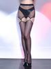 Aurora Oily Sheen Ultra-Thin Reflective Thigh-High Suspender Stockings