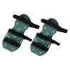 Durable Plastic Base Lawn Aerator Sandals 3/4 Straps Adjustable Straps Soil Loosening Aerator One Size Fits Most Spike Sandals