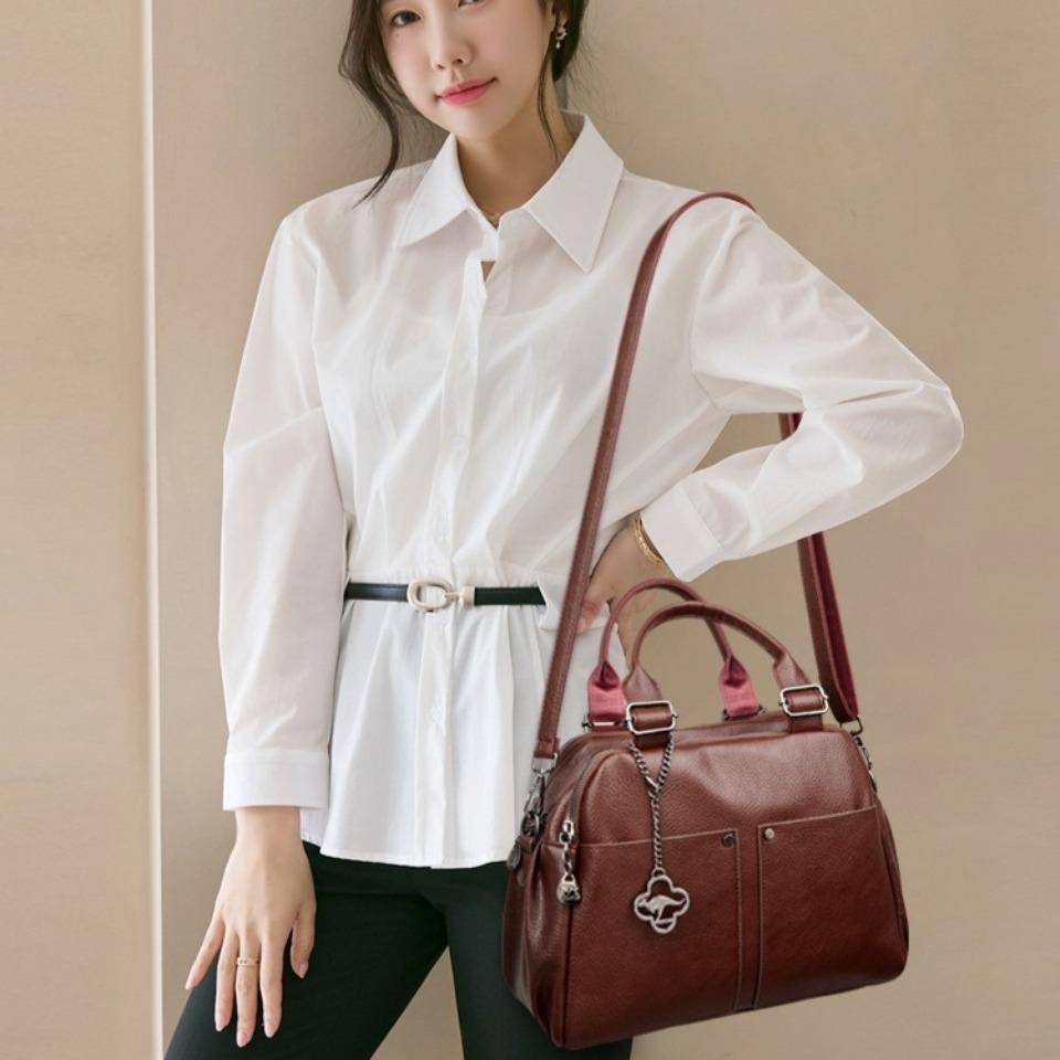 Genuine Brand Luxury Handbags Women Bags Designer Crossbody Bags for Women Small Top Quality Soft PU Leather Shoulder Bag Daily Use