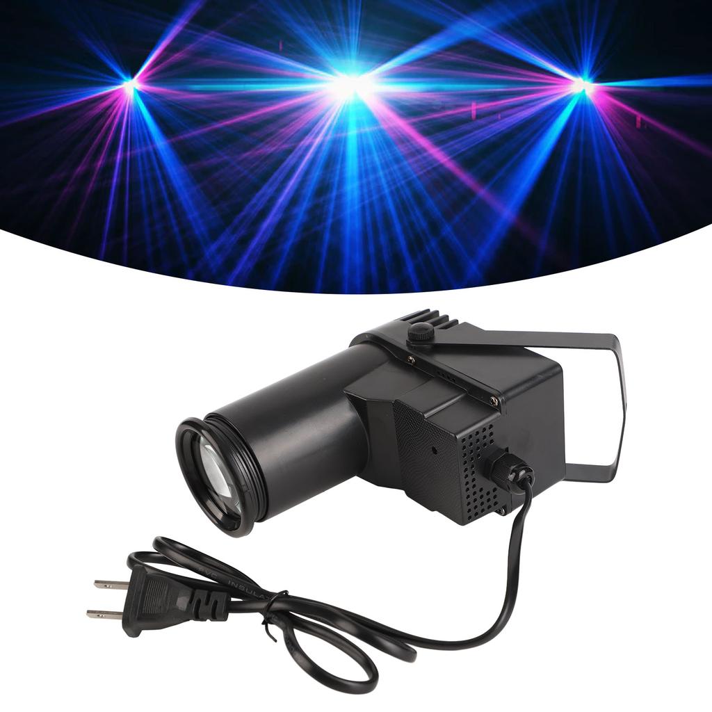 LED Wedding Spotlight Pinspot Light Stage Spotlight Adjustable Angle Remote Controlling for Party Wedding 10W Stage Spotlight