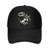Chill Raccoon Retro Shades Quote Mesh Baseball Cap Hip Hop