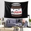 Nutella Tapestry Decoration Art Aesthetic Tapestries for Living Room Bedroom Home Wall Cloth Wall Hanging