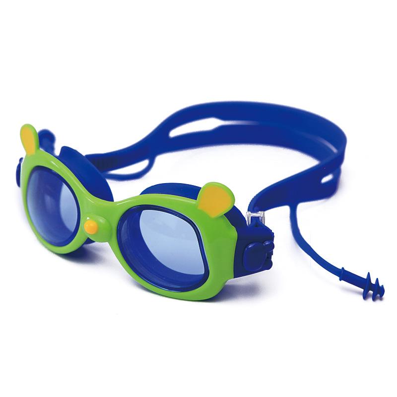 Children's Silicone Anti-Fog Waterproof Swimming Goggles with Large Frame - Universal for Men and Women.