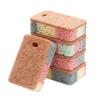 Creative Kitchen Cleaning Sponge Wiping Wood Pulp Cotton Dishwashing Sponge Scouring Cloth Eco-friendly Dishcloth Sponge Block