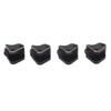 4pcs RC Crawler Link Mount Black Coating Increase Front Rear Axle Weights Brass Axle Link Rod Mount 