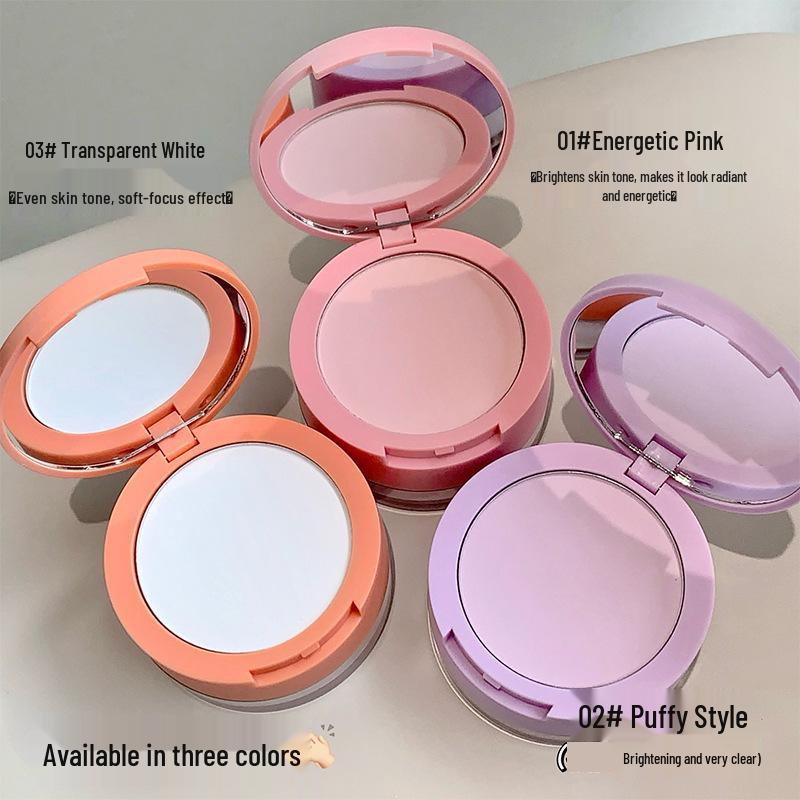 SHAQINUO Dual-Effect Translucent Loose Powder: Foundation, Touch-up, Concealer, Contour, Blush, Brighten, Highlight & Set