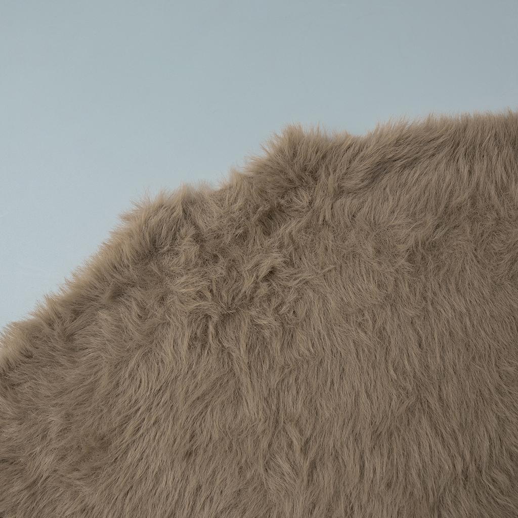 Women's 2025 Autumn Winter Faux Mink Knit Cardigan V Neck Long Sleeve Loose Casual Sweater Coat