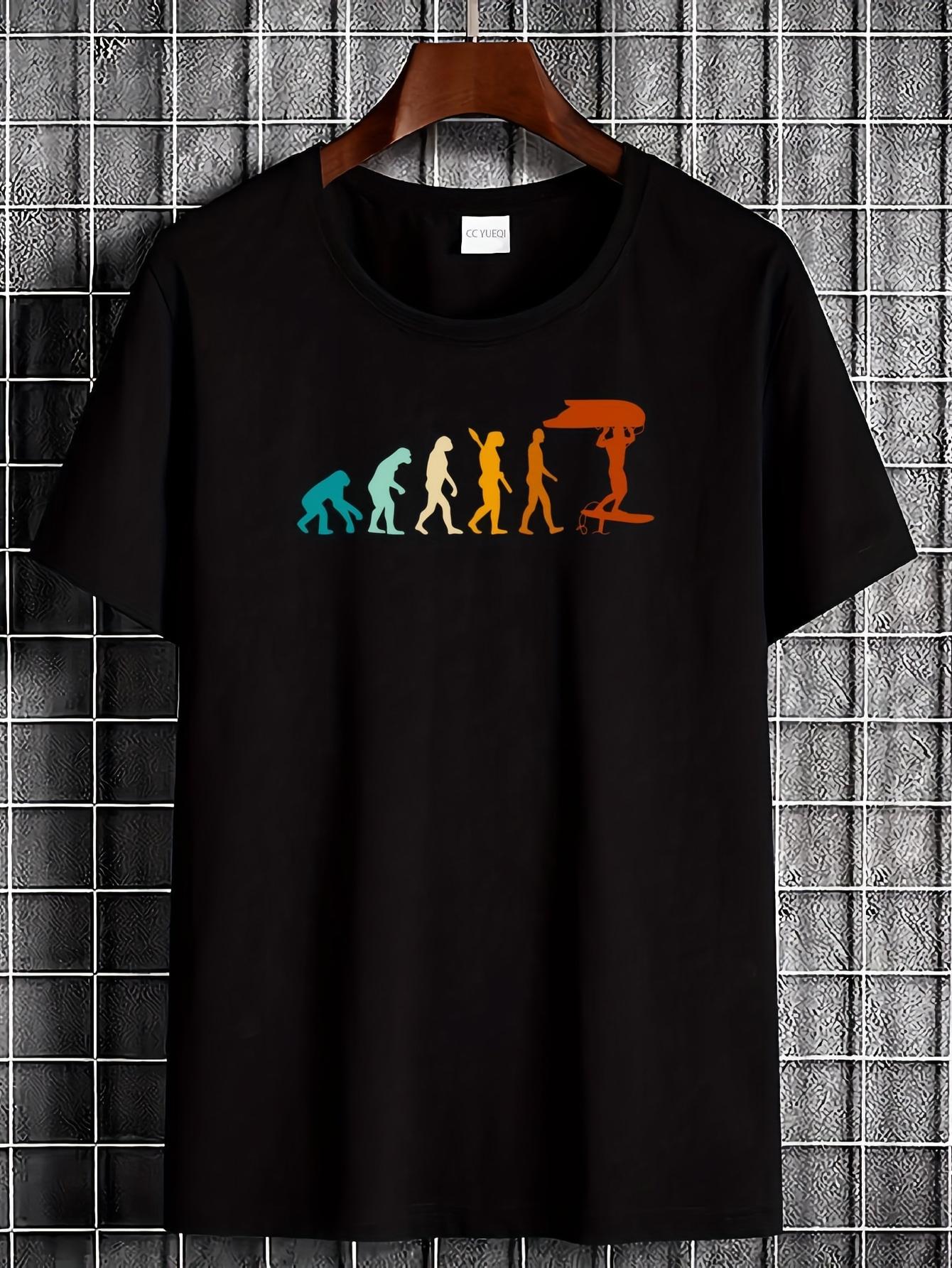 

T-Shirt y2k & Wing Foiling Evolution Black/Blue XL