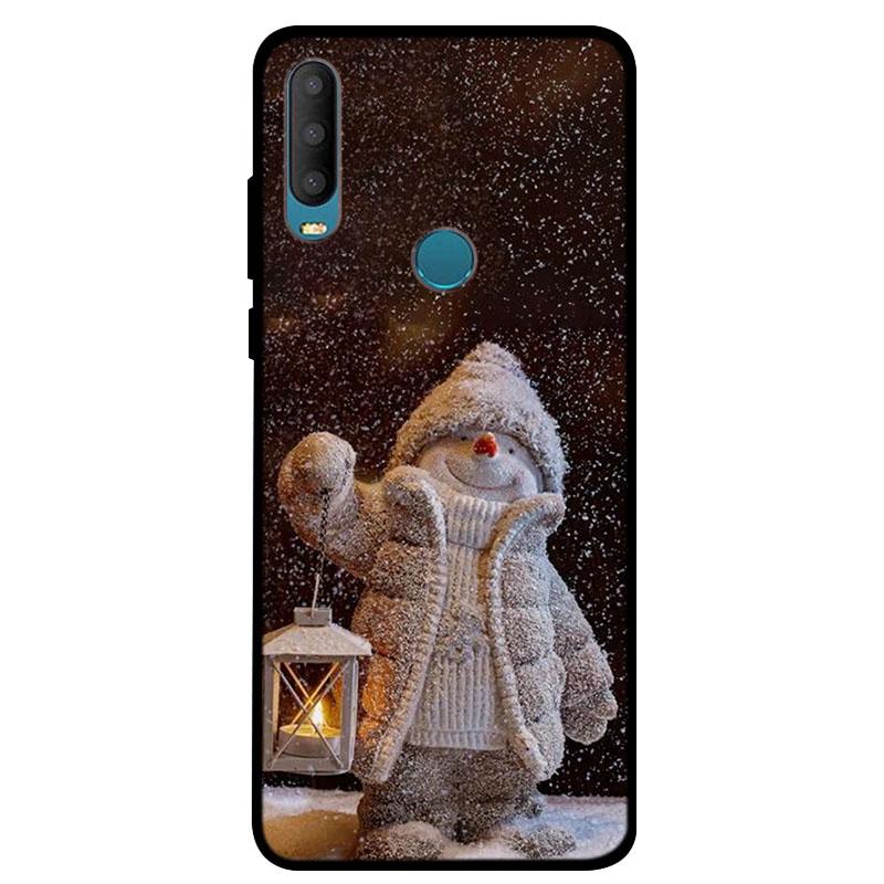 Christmas Painted Phone Case For Alcatel 1S 1se 1b 1a 2020 2021 2022 3x 2019 3X(2020) 1(2019) 1(2020) Soft Silicone TPU Cover