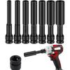 Wear Resistant Hex Socket Adapter Deep Socket Drive Socket Wrench Spanner Converter  Tire Removal