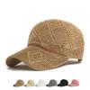 Women's Summer Knitted Mesh Baseball Cap Breathable Outdoor Sun Hat Style Beach Hat
