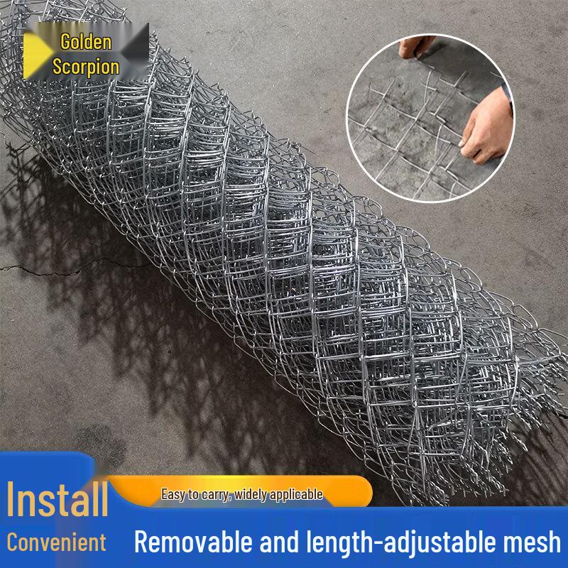 Hot-Dip Galvanized Wire Mesh Fence