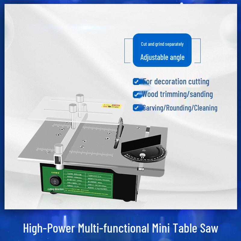 Xinyuanfeng Mini Table Saw: Precision DIY Multi-Function Electric Cutting Machine