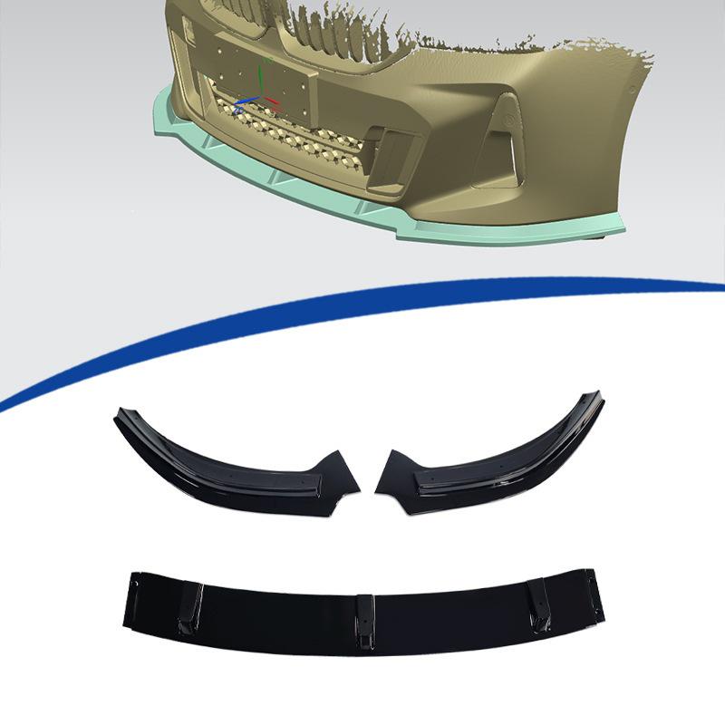 Compatible with BMW 6 Series GT 2021-2025 Front Lip G32 Splitter Black Diffuser