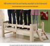 Solid Wood Children's Bed with Safety Railings