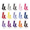 Women Calf Socks, Middle Tube Solid Color Crew Socks Colorful Mid-length Stockings Fashion Socks for Women