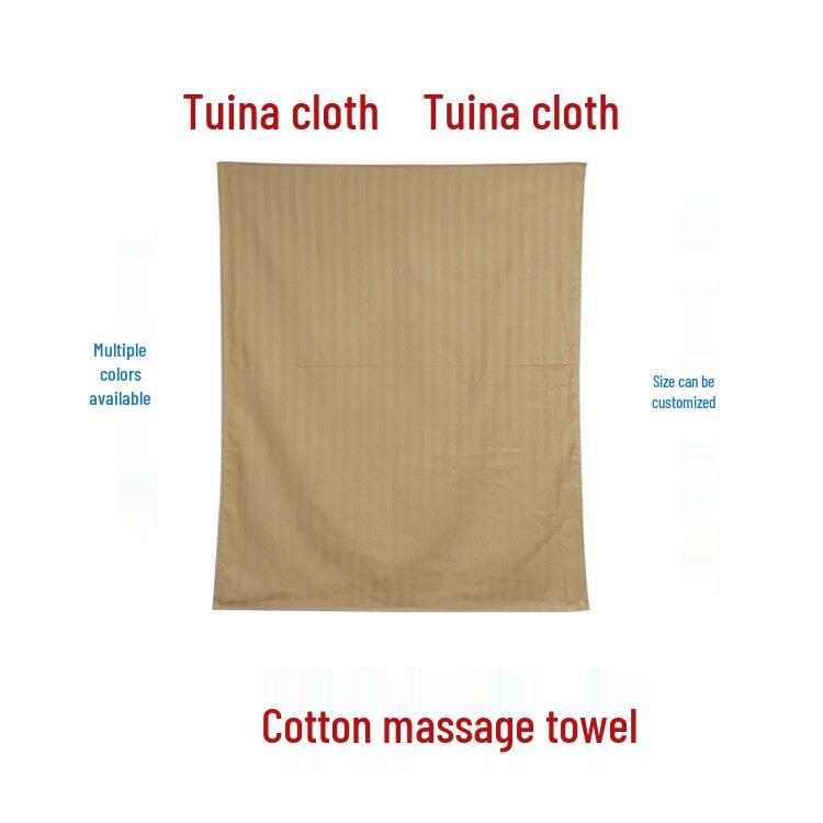Pure Cotton Massage Table Sheet with Face Hole Camel