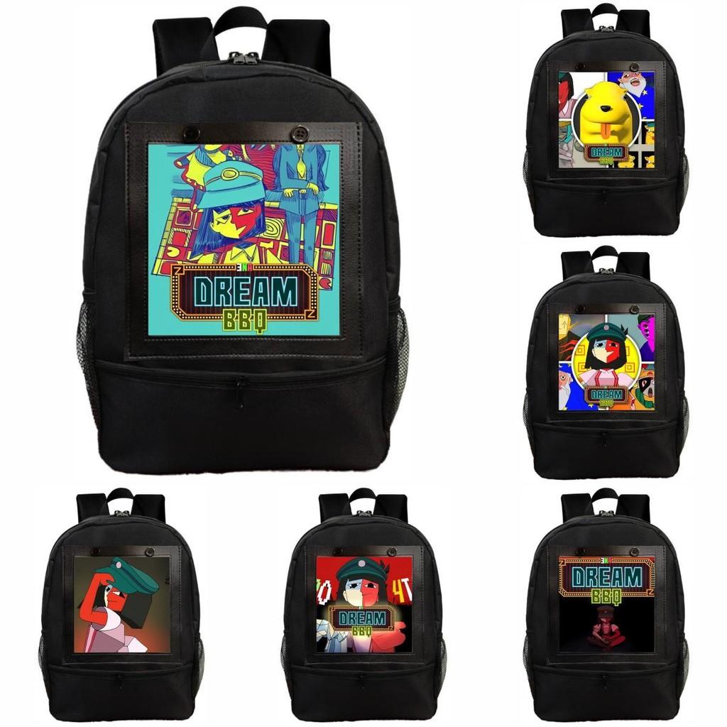 Bbq Dream Ena Pattern Printing Backpack Casual Schoolbag Fashion Gifts Bags