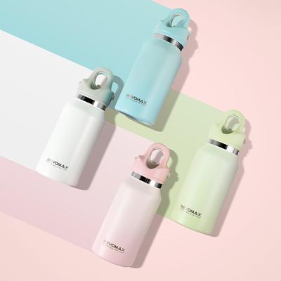 RevoMax 266ml 9oz 316L Double Wall Thermos Sports Bottle 18/10 Stainless Steel Vacuum Flask Insulated Tumbler, Leak Proof