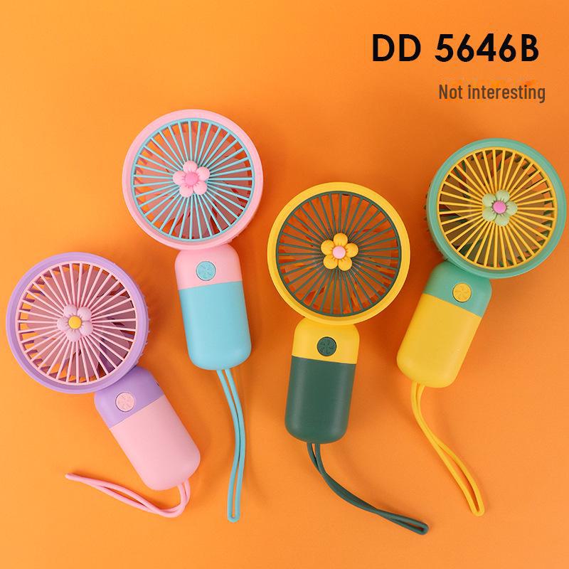 USB Rechargeable Cartoon Snail Handheld Fan: A Fun Summer Gift for Kids and Students