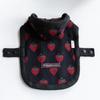 Pet Winter/Autumn Warm Hoodie Pet Strawberry Cloak Teddy Cute Coat Dog Clothes for Small Dogs Puppy Clothes