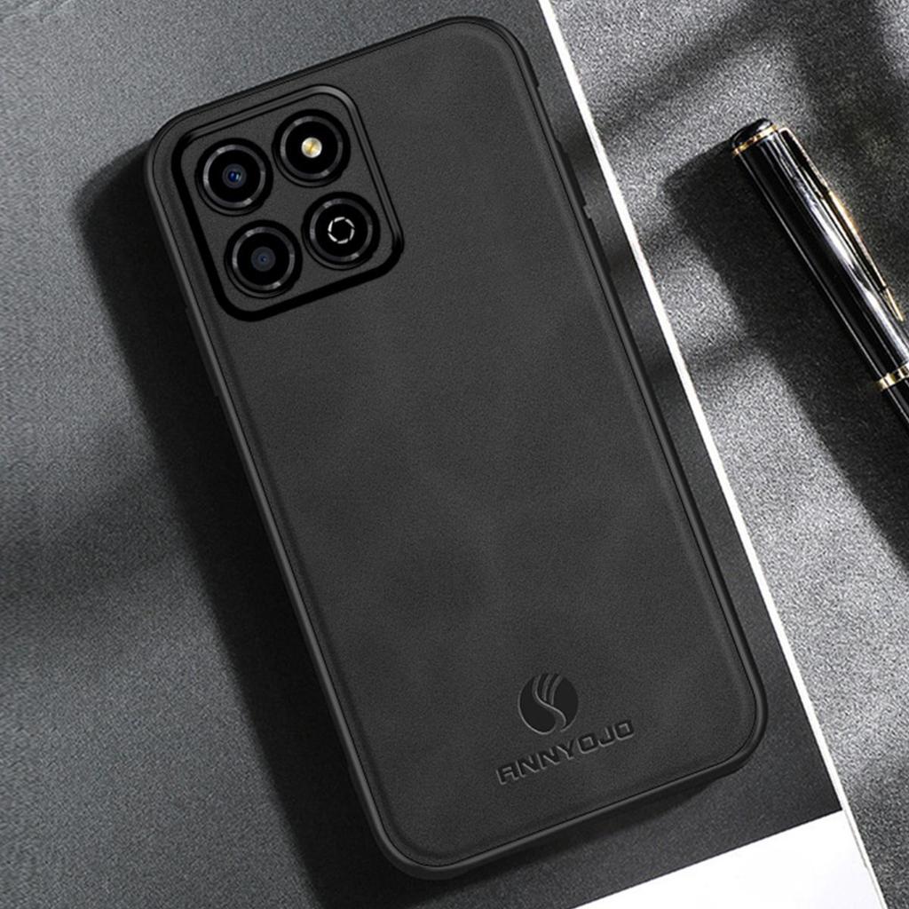 Premium Suede‑Like Leather Grain TPU Case for HONOR X8c,X7d 5G 4G,X7c 5G,X5b Plus,400 Smart 5G,200 Smart Shockproof Soft TPU Cover