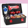 Premium Quality 12pcs Beyblade Set Portable Gyro B122 B125 B127 With Storage Case