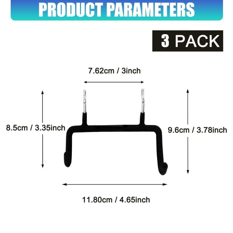3Pcs Metal Pegboard Tool Holders For Drills And Hand Power Tools Storage Garage Workshop Tool Organizing Holder