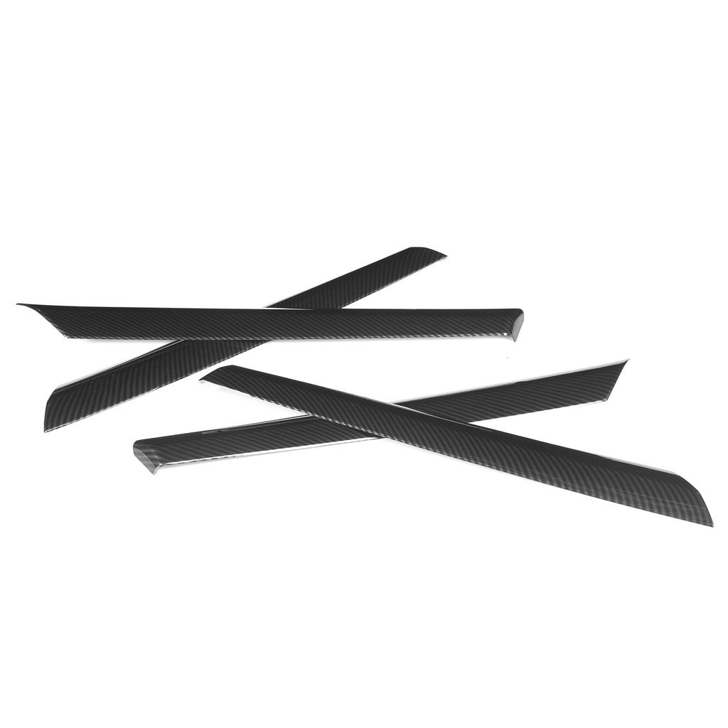 4PCS Inside Door Strip Carbon Fibre Style Replacement for X4 F26 LowEquipped Model 20142018