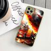 Firefighter Heroes Fireman Luxury Phone Case For IPhone 14 11 12 13 Mini Pro Max 8 7 Plus X XR XS MAX Translucent Matte Cover